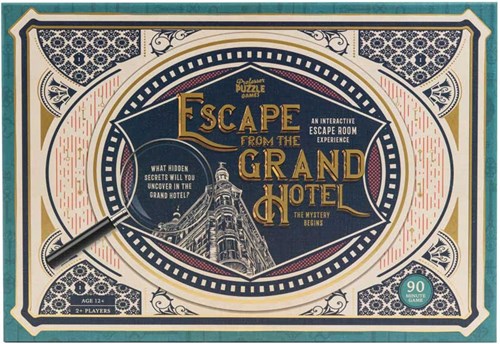 Asmodee escape room spel Escape from the Grand Hotel puzzelspel