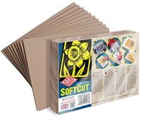Essdee Softcut blokken linodruk 210x150x3 mm 10 stuks creatief