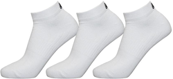 Exceptio sports trainer sokken wit 3 paar duurzaam comfort