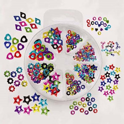 Hobby & Crafting Fun eyelets metallic set knutselen 406 stuks