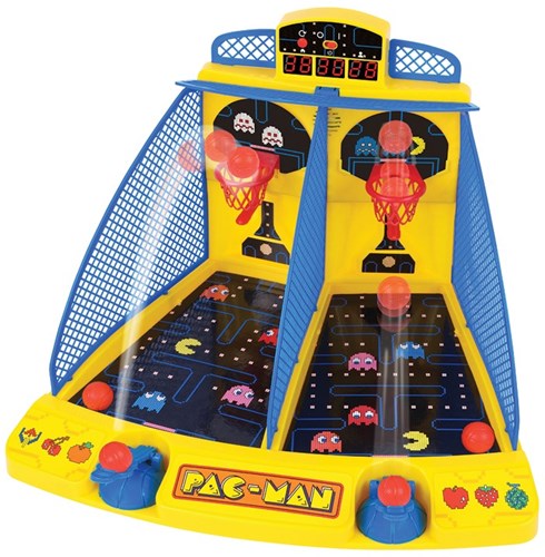 Merchant Ambassador Pac-Man arcade basketspel - elektronisch - 41,5x31,8x31cm