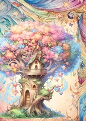 Yazz puzzel Fairy Tree - 1000 stukjes legpuzzel speelgoed