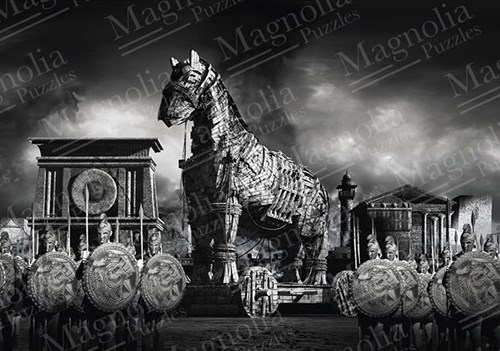 Magnolia legpuzzel Fall of Troy - 1000 stukjes puzzelspel