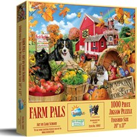 SunsOut legpuzzel boerderijvrienden 1000 stukjes puzzel plezier-2
