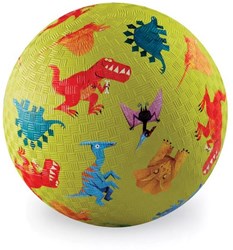 Crocodile Creek speelbal dinosaurus groen 18cm voor kinderen