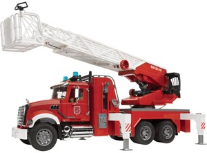 Bruder Mack Brandweer Ladderwagen Met Waterpomp bruder kopen in de aanbieding