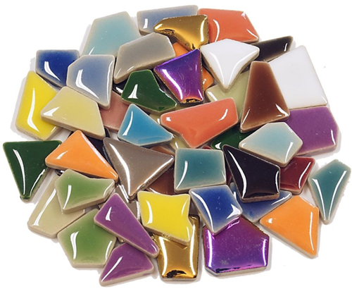Colourful Mosaics mozaïek speelgoed Flip Mini Mix bont 100 gr creatief