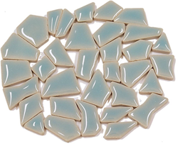 Colourful Mosaics mozaïek speelgoed Flip Mini Uni ijsblauw 100 gram