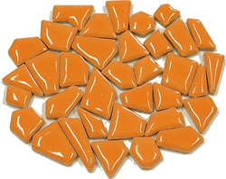 Colourful Mosaics mozaïek speelgoed Flip Mini Uni oranje 100 gr