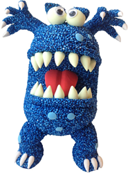 Foam Clay boetseerset monster blauw - creatieve knutselset voor kinderen