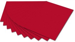 Folia fotokarton A4 felrood - 300gr - 50 vel knutselkarton