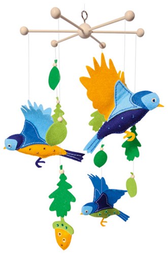 Folia Folia Knutselset Mobiel Vogel 86 delen