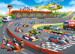 Castorland puzzel Formula Racing - 100 stukjes karton speelgoed