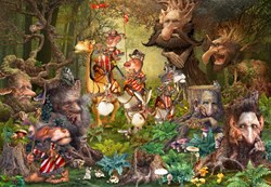 Grafika legpuzzel François Ruyer Trolls 1000 stukjes volwassenen