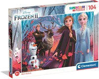 Clementoni Frozen 2 puzzel - legpuzzel 104 stukjes Disney-2