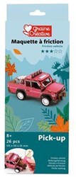 Graine Creative 3D houten puzzel pickup truck bouwpakket speelgoed