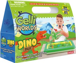 Zimpli Kids dino speelset Gelli Worlds - avontuurlijk speelgoedpakket