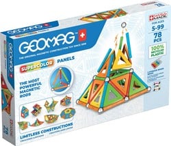 Geomag SuperColor Panels Recycled 78 delig