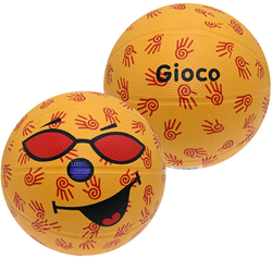 Gioco basketbal Mini Smile2 voor kinderen - kleurrijke speelbal