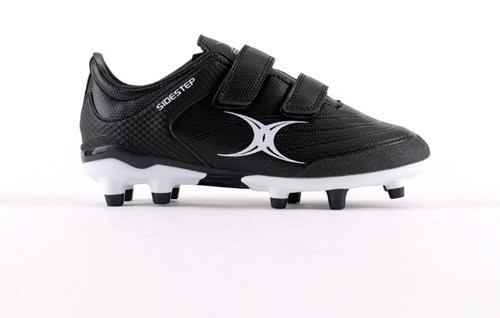 Gilbert rugby schoenen X15 LO MSX zwart maat 10j voor kinderen-3