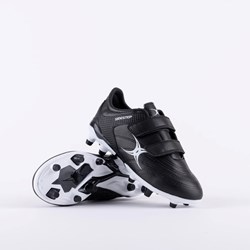 Gilbert rugby schoen X15 Lo Msx zwart comfortabel en duurzaam