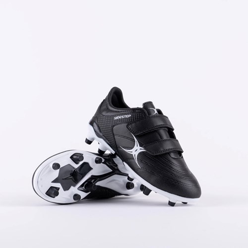 Gilbert rugby schoen X15 Lo Msx zwart comfortabel en duurzaam