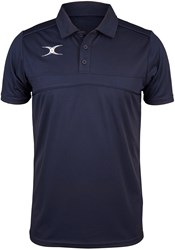 Gilbert rugby poloshirt Photon donkerblauw XS polyester sport