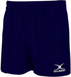 Gilbert rugbybroek Kiwi Pro blauw - 2XS sportshort katoen