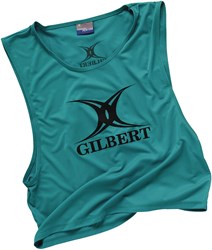 Gilbert Rugbyhesje Polyester Groen - Volwassenen Rugby Training
