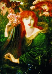 Gold puzzel Dante Gabriel Rossetti: La Ghirlandata - 1000 stukjes