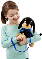 Goliath interactieve knuffelhond Waggles - wandelende puppy hondenspeelgoed-2