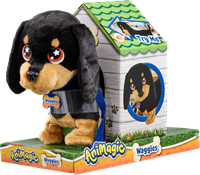 Goliath interactieve knuffelhond Waggles - wandelende puppy hondenspeelgoed