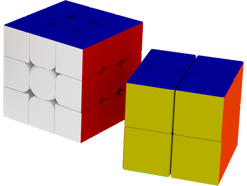Goliath speedcube puzzel Nexcube Combo 3x3 2x2 - behendigheidsspel-2