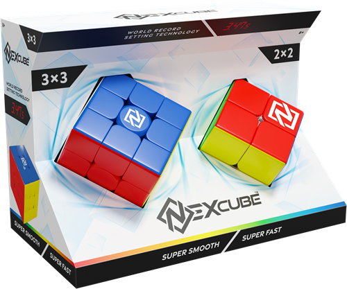Goliath speedcube puzzel Nexcube Combo 3x3 2x2 - behendigheidsspel