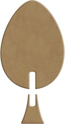 Gomille Gomille MDF Figuur Paaseieren 3 stuks