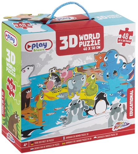 3D Wereldpuzzel