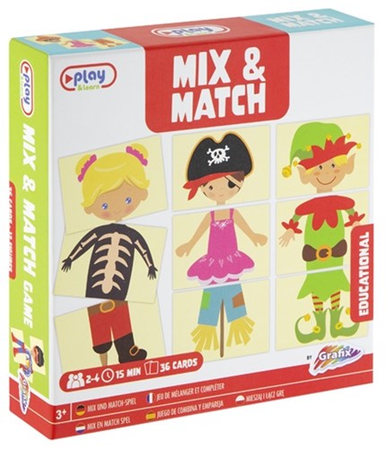 Merkloos Grafix Mix & Match Figuren