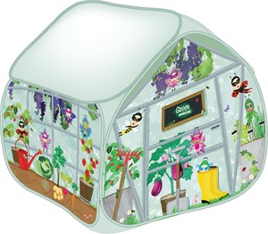 Pop-it-Up pop up speeltent kinderen Kas - 90x90x90 cm