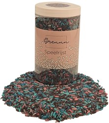 Grennn speelrijst sensorisch speelgoed galaxy mix 750 gram