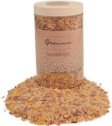 Grennn speelrijst sensorisch speelgoed Hippy Summer Mix 750 gram