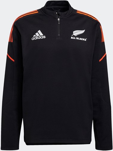 ALL BLACKS RUGBY 1/4-ZIP FLEECE TOP