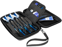 Harrows darts etui Blaze Pro 6 - zwart - opbergcase voor dartpijlen