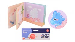 Happy World Happy World verkleurend badboekje dino