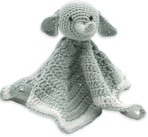 Hardicraft Hardicraft Haakpakket Knuffeldoekje Olifant 28 cm
