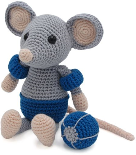 Hardicraft Hardicraft Haakpakket Muis Eddy 20 cm