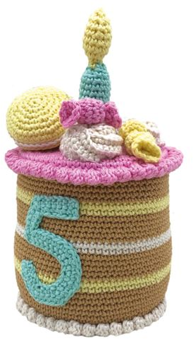 Hardicraft Hardicraft Haakpakket Taartje met Cijfers 10 cm