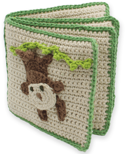 Hardicraft Hardicraft Haakpakket Zacht Boekje Jungle 12x11 cm