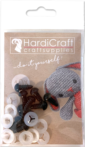 Hardicraft Hardicraft Veiligheidsoogjes 10 mm 10 stuks