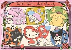 Clementoni puzzel Hello Kitty 1000 stukjes compact box volwassenen