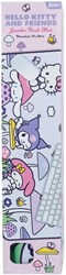 HELLO KITTY & FRIENDS JUMBO DESK MAT - MUSHROOM